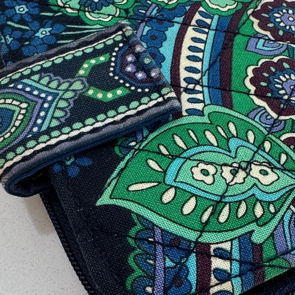 Vera Bradley Navy Blue Wallet - Picture 6 of 8